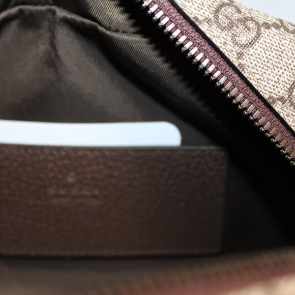 NEW Gucci Beauty Cosmetic Toiletry Bag GG Supreme Marmont Web Handbag 751811 - Picture 8 of 12